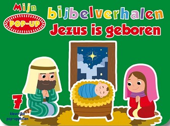 Jezus is geboren pop-up